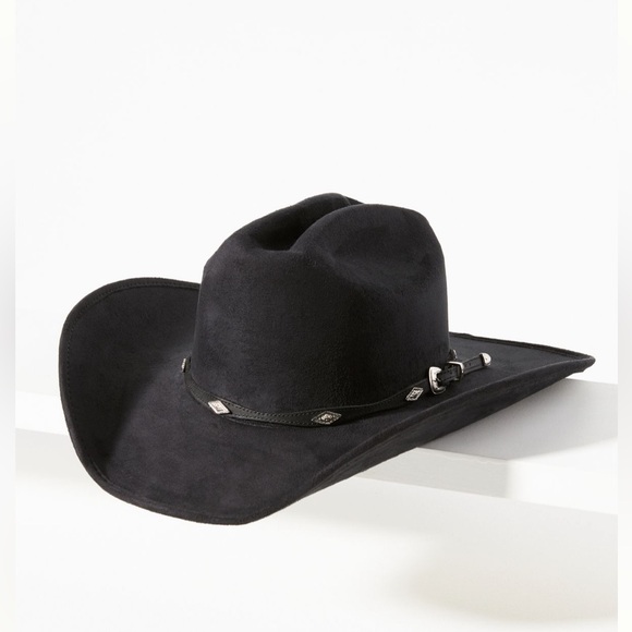 Anthropologie Black Braided Hat - Picture 5 of 12